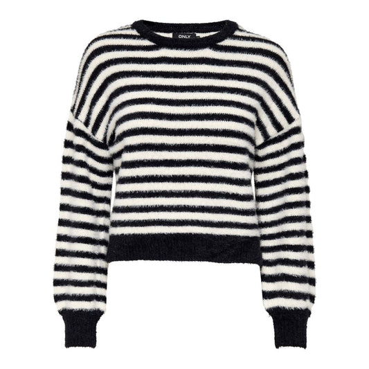 Black And White Marabou Sportswear