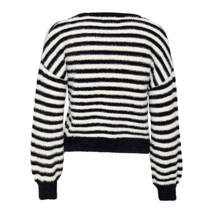 Black And White Marabou Sportswear