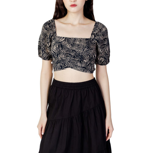 Blue Viscose Top