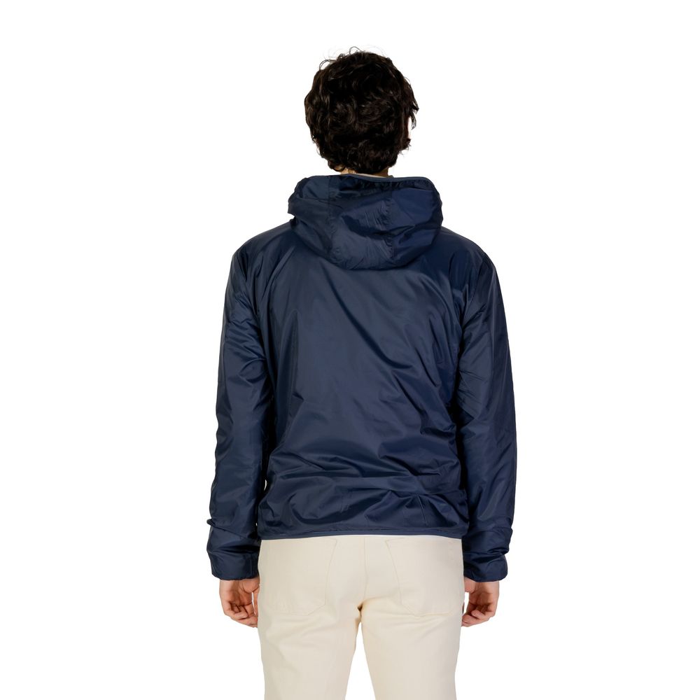 Blue Polyamide Jackets & Coat