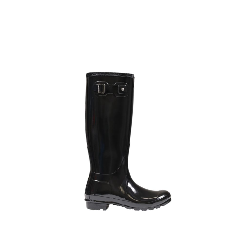 Black Recycled Polyester Ankle