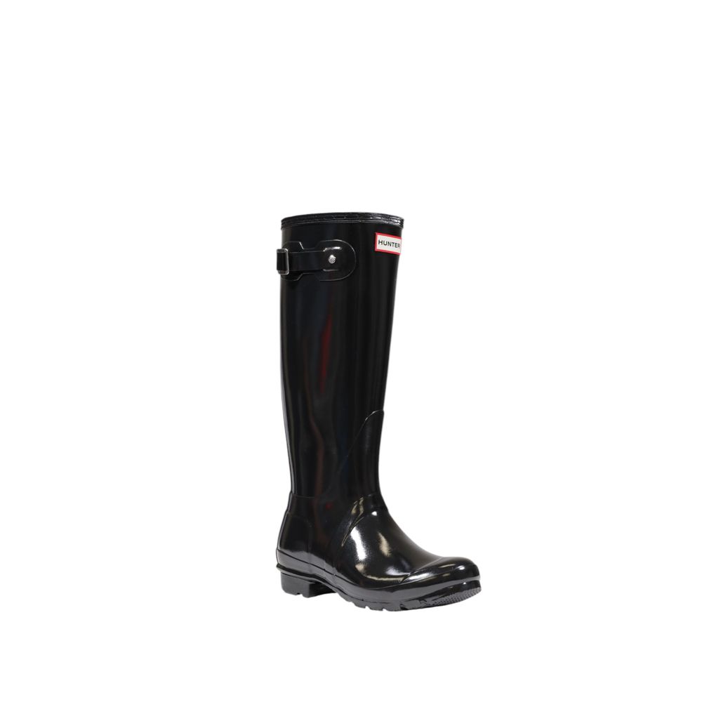 Black Recycled Polyester Ankle