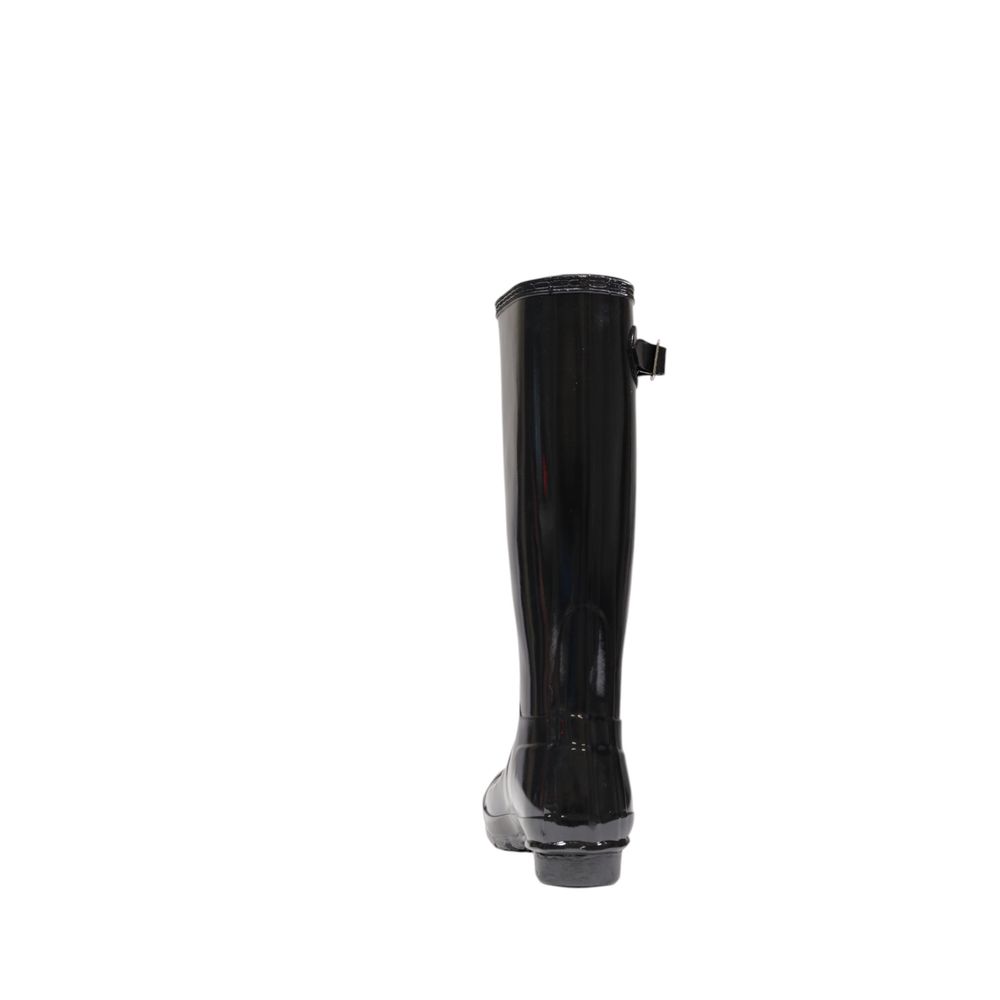 Black Recycled Polyester Ankle