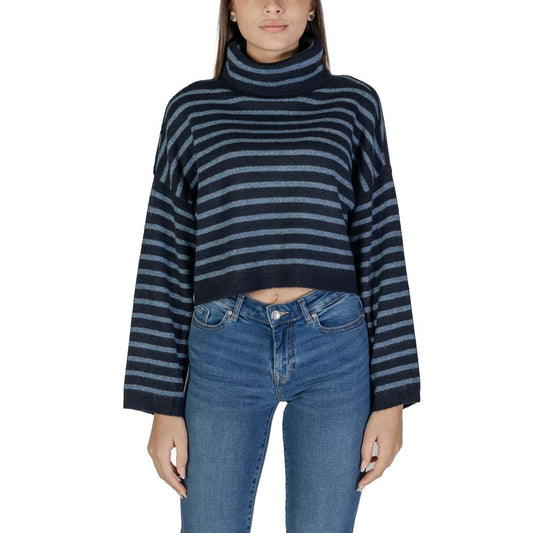 Blue Marabou Sweater