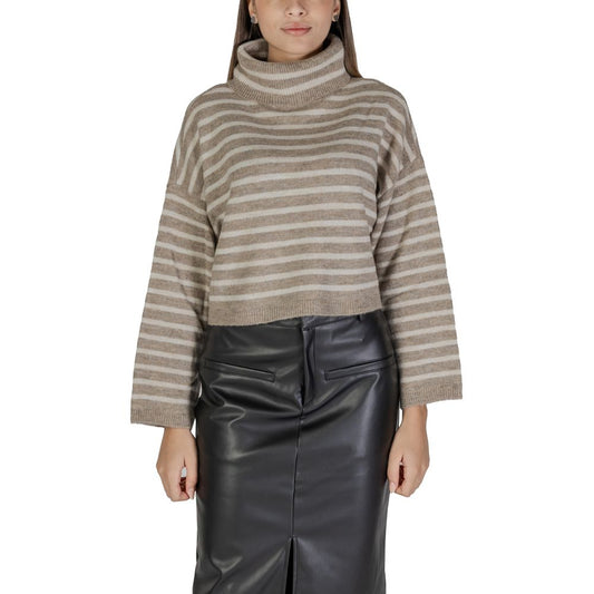 Beige Marabou Sweater