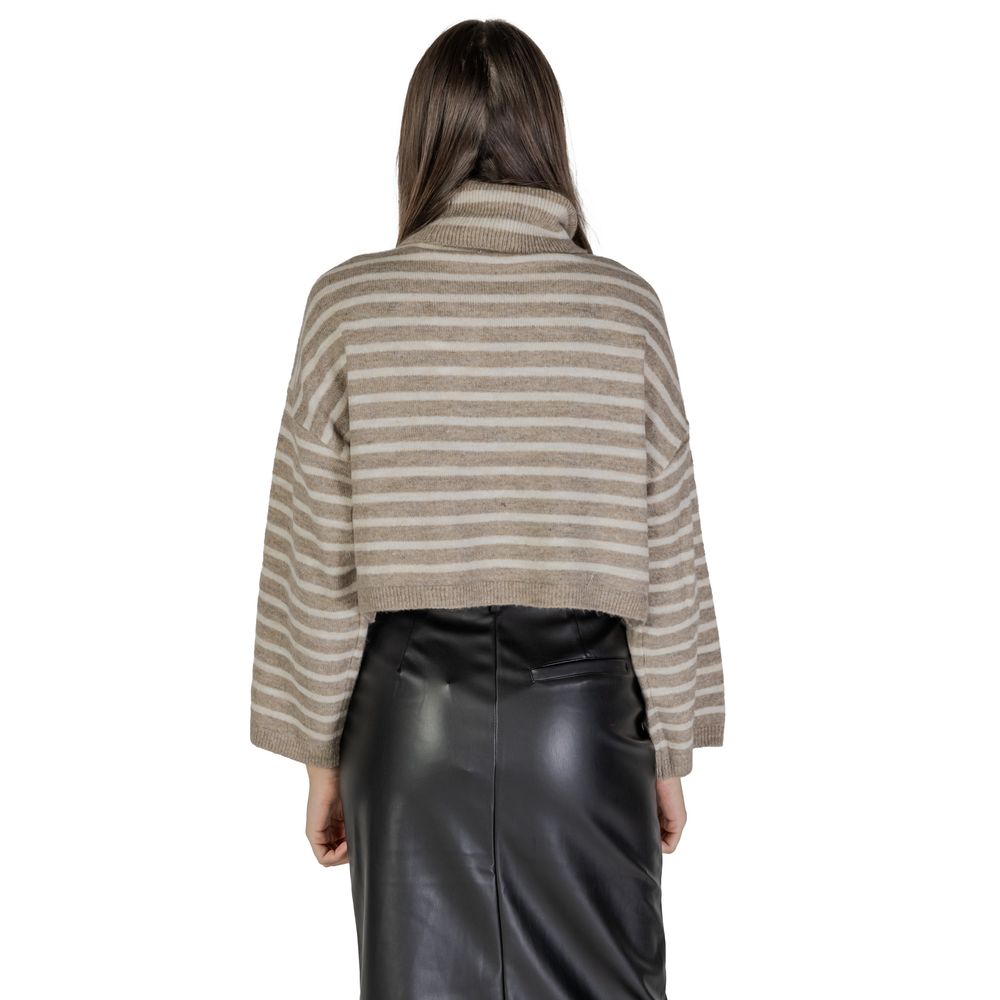 Beige Marabou Sweater