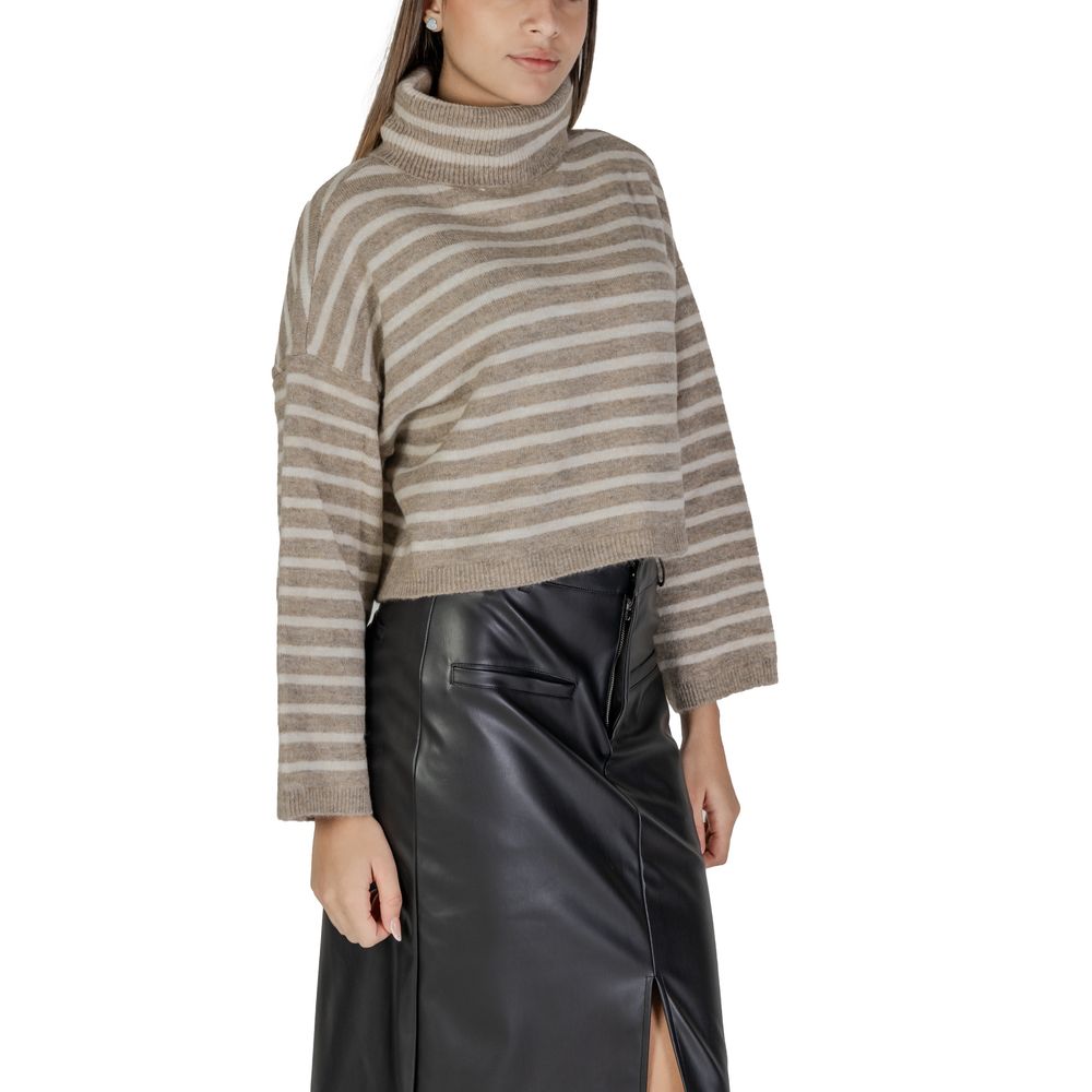Beige Marabou Sweater
