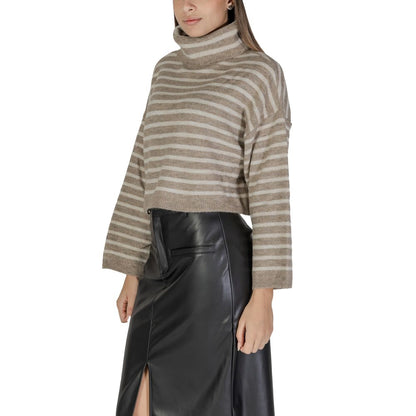 Beige Marabou Sweater