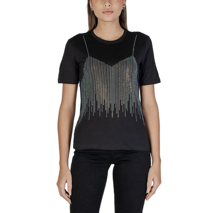 Black Cotton T-Shirt