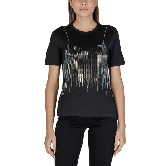Black Cotton T-Shirt