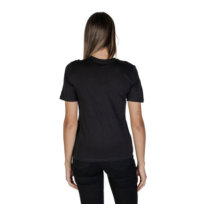 Black Cotton T-Shirt