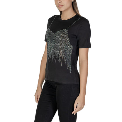Black Cotton T-Shirt