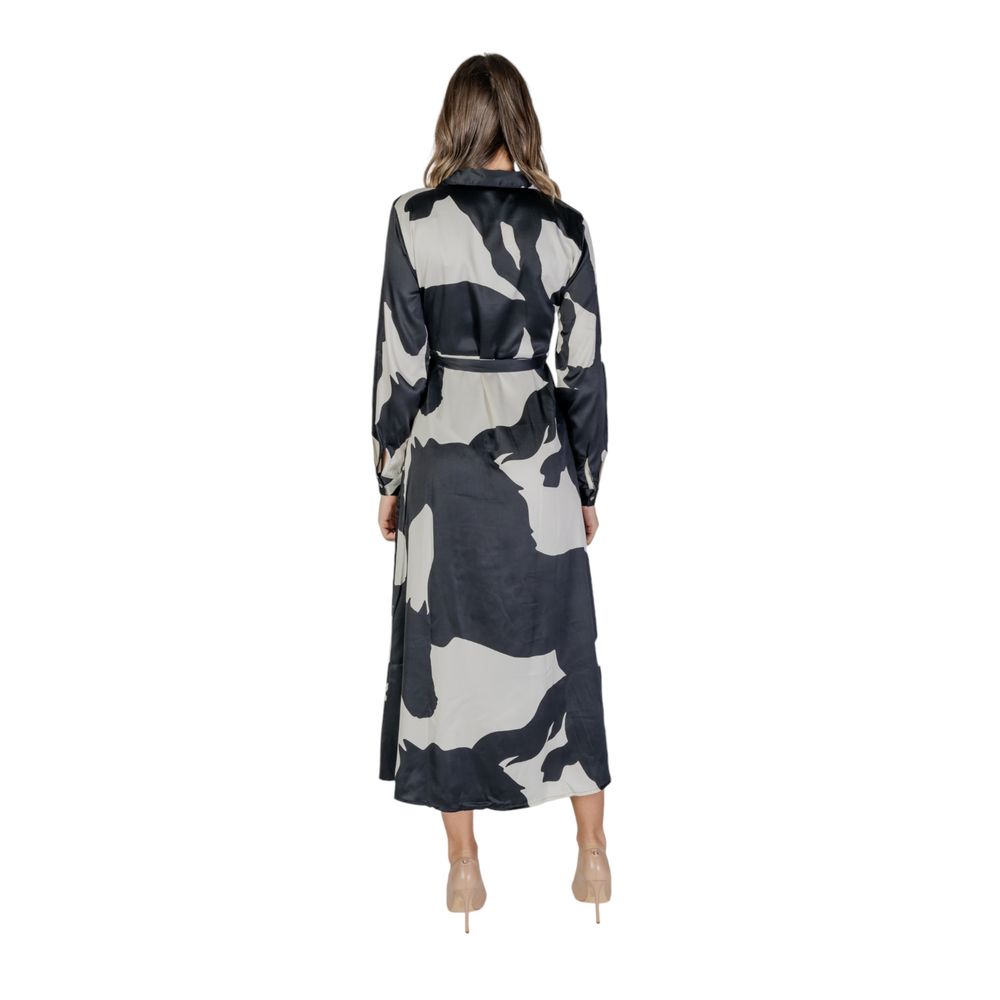 Black Recycled Polyester Long