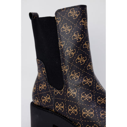 Black Leather Ankle