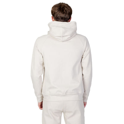 Beige Cotton Hoodie