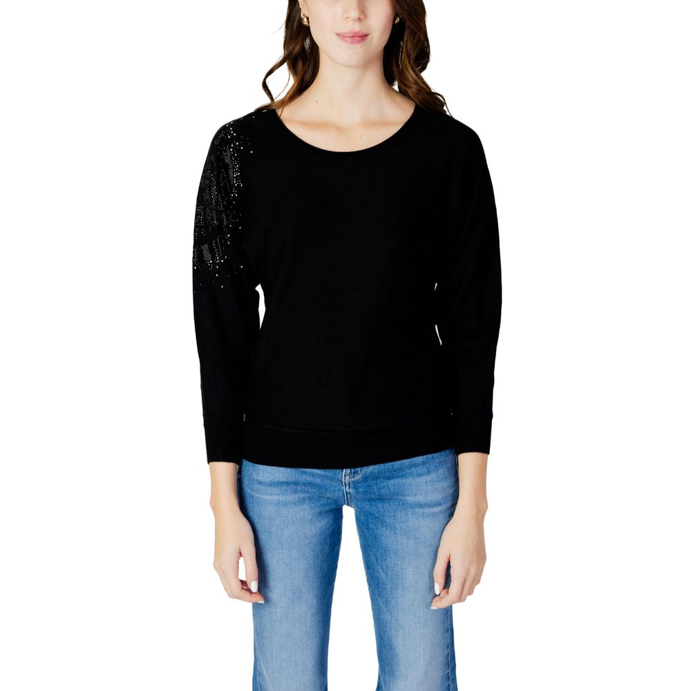 Black Viscose Sportswear