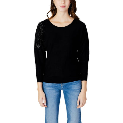 Black Viscose Sportswear