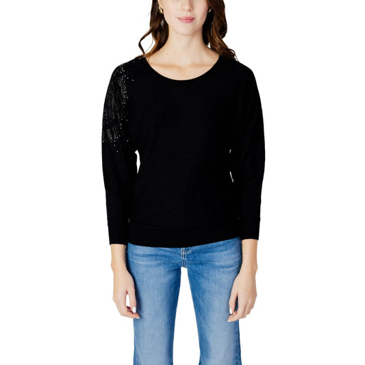 Black Viscose Sportswear
