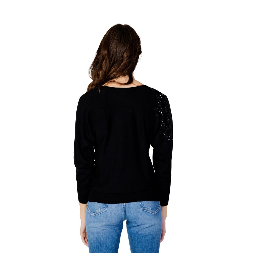 Black Viscose Sportswear