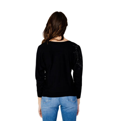 Black Viscose Sportswear