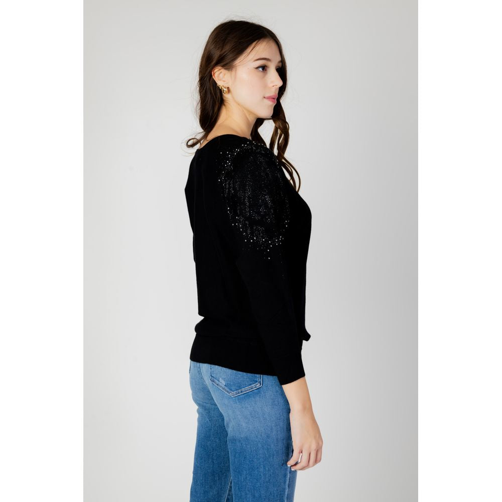 Black Viscose Sportswear