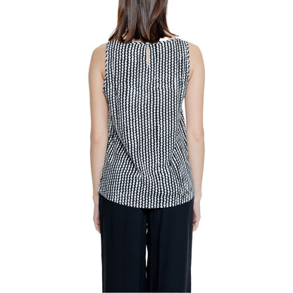 Black Viscose Tank Top