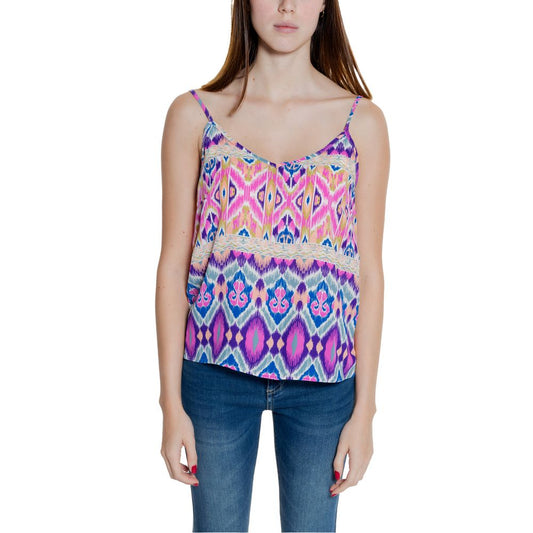 Pink Recycled Polyester Tank Top
