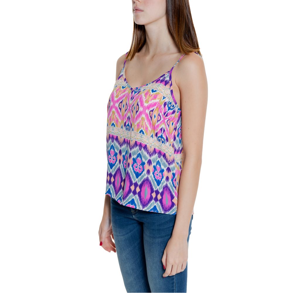 Pink Recycled Polyester Tank Top