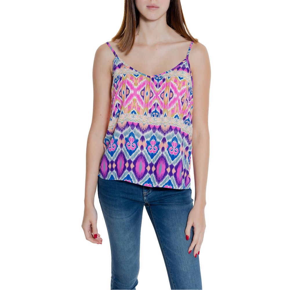 Pink Recycled Polyester Tank Top