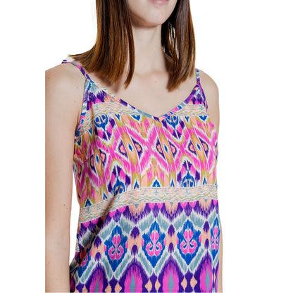 Pink Recycled Polyester Tank Top