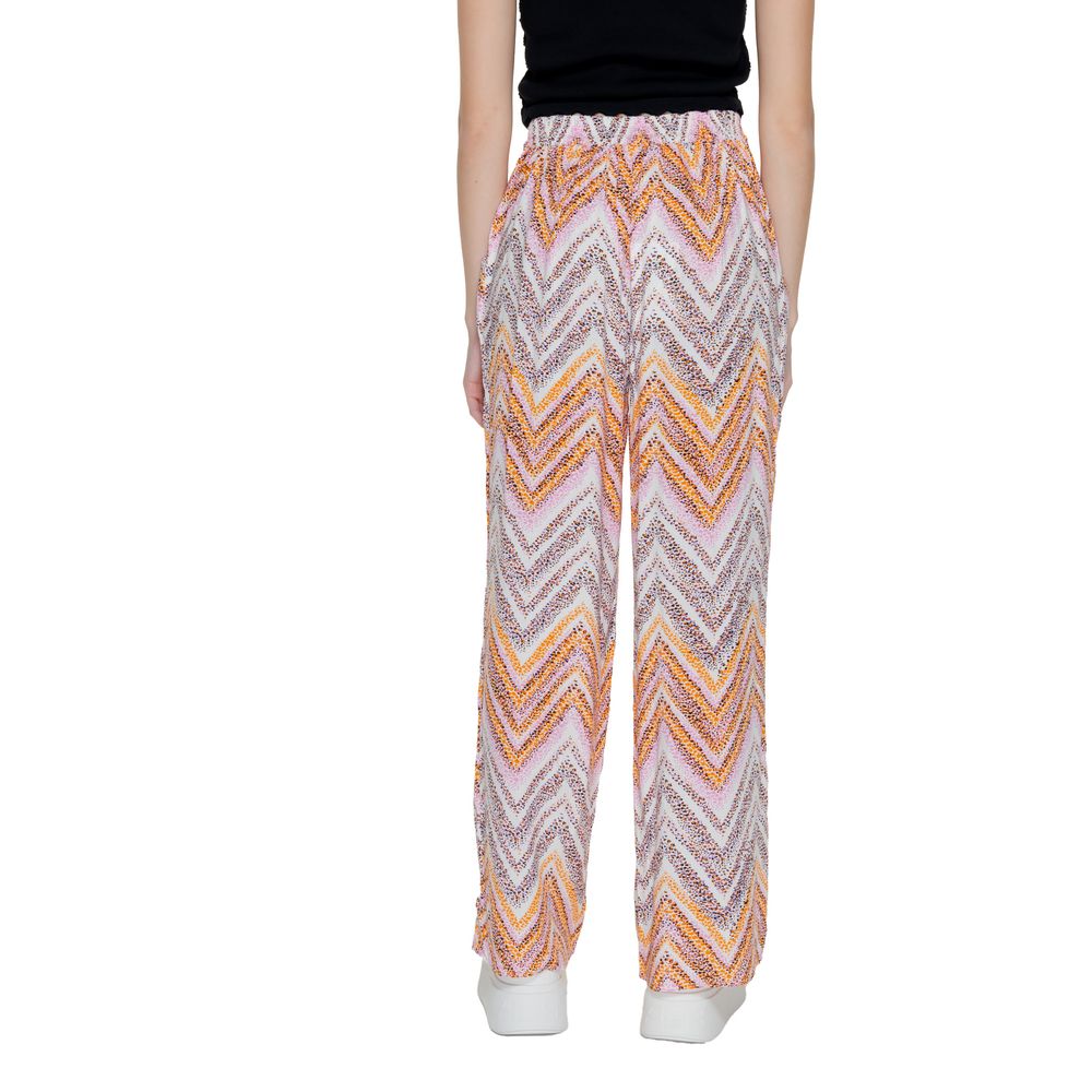 Multicolor Viscose Pant