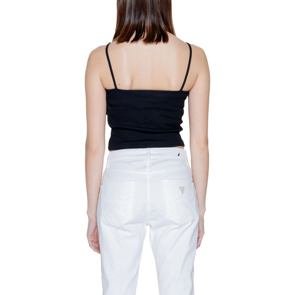 Black Organic Cotton Tank Top
