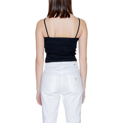 Black Organic Cotton Tank Top