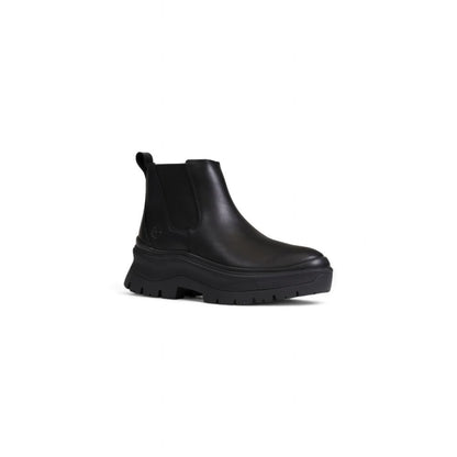 Black Leather Ankle