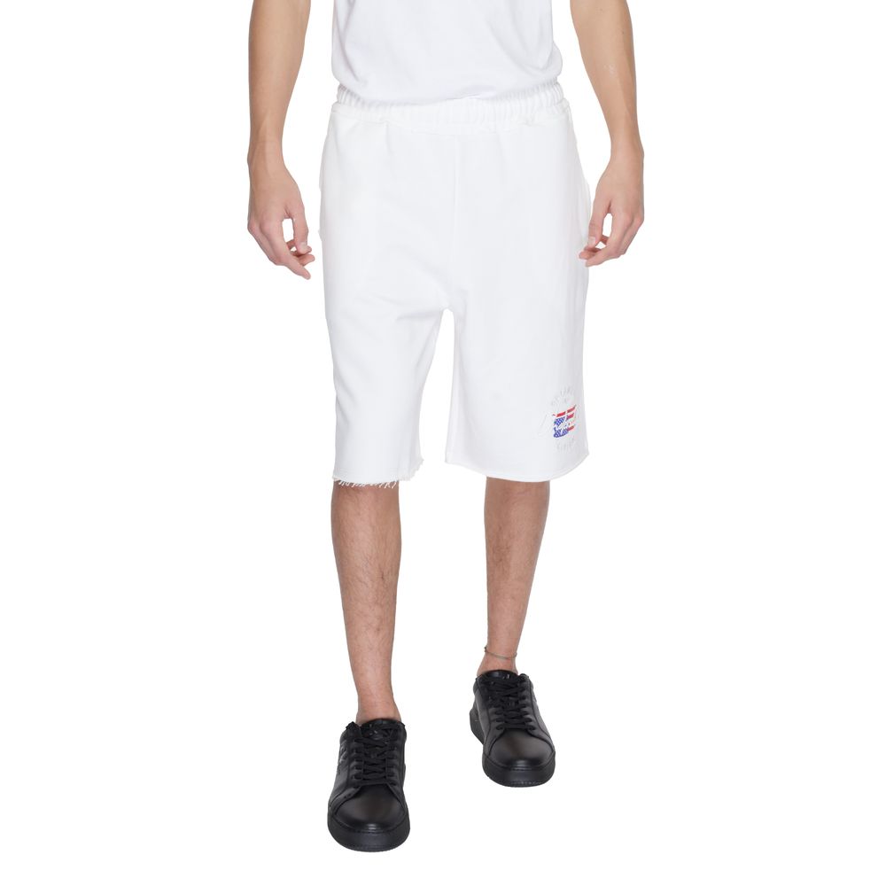 White Cotton Bermuda
