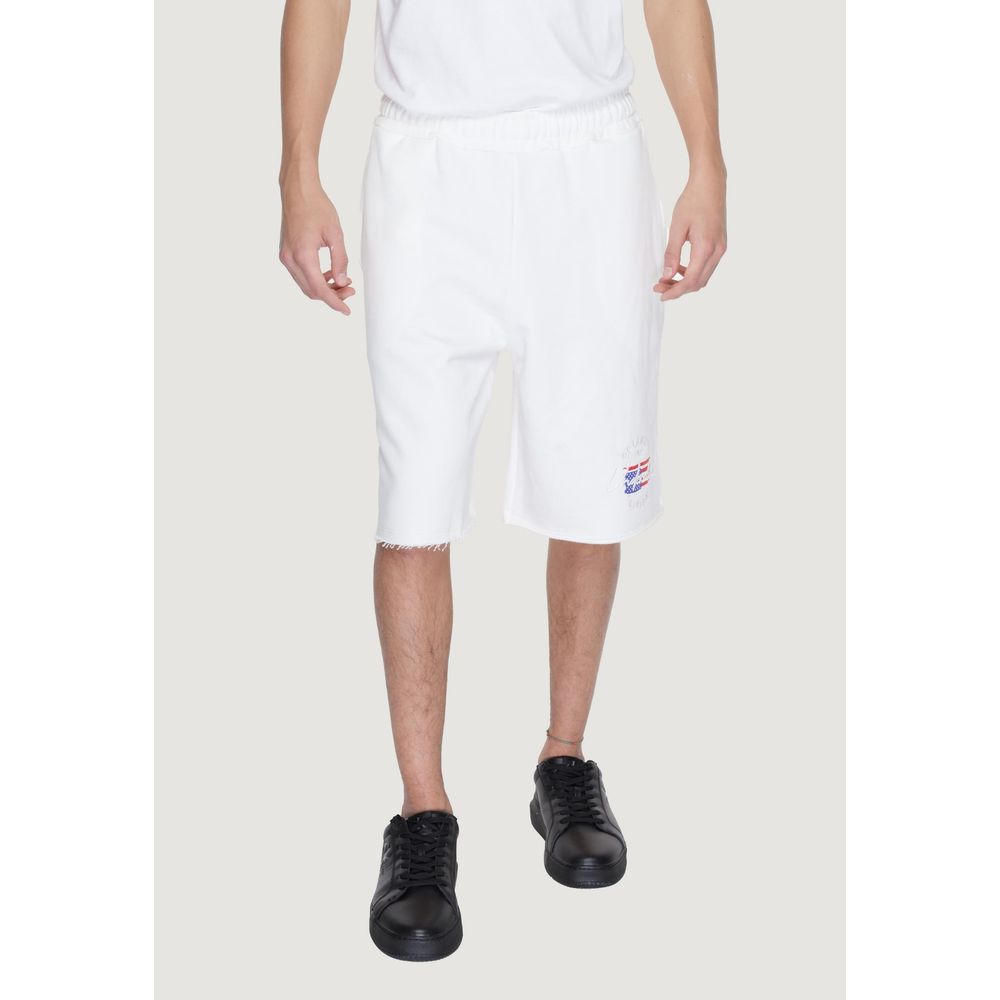 White Cotton Bermuda