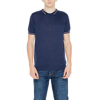 Blue Cotton Sweater