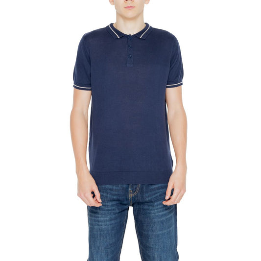 Blue Cotton Sweater