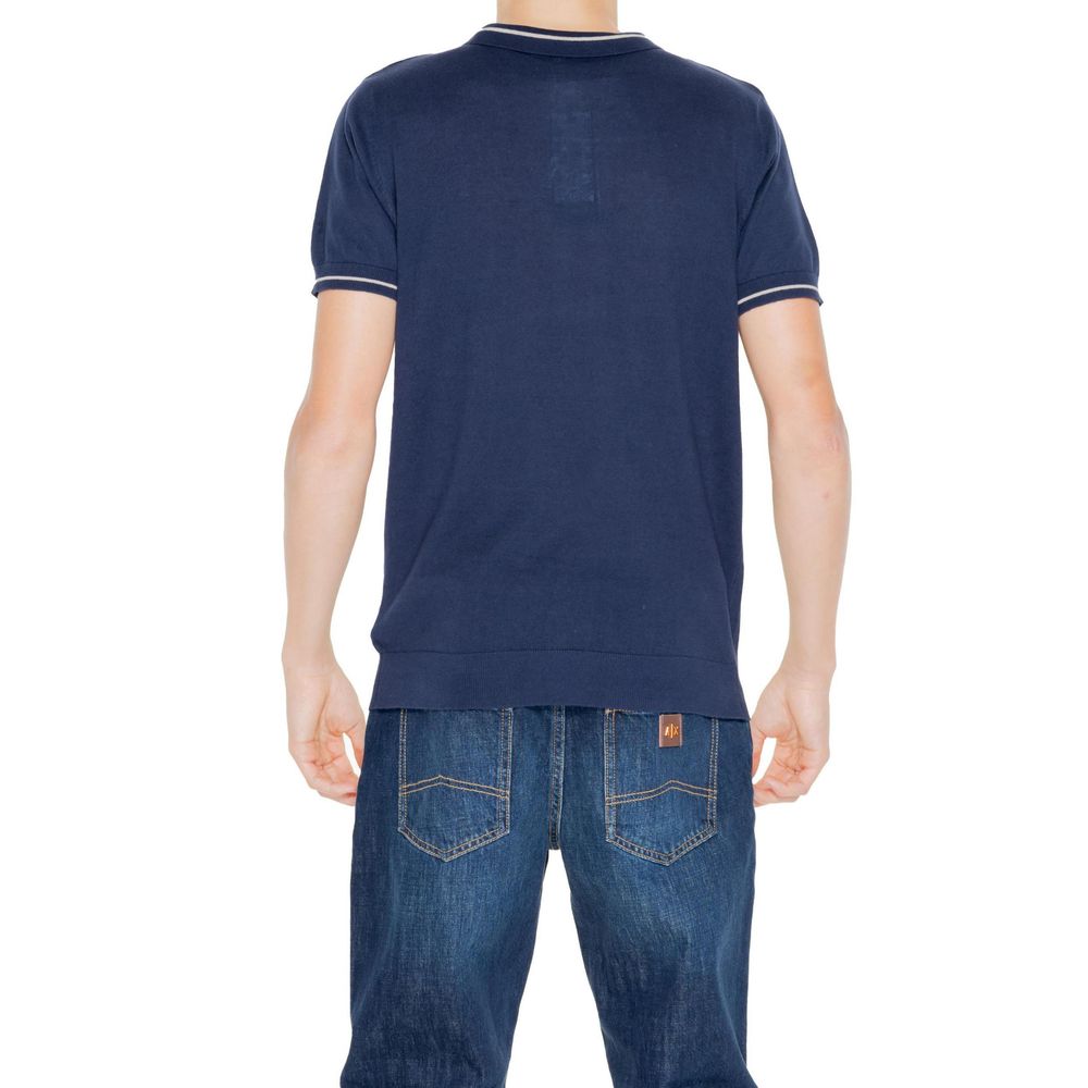 Blue Cotton Sweater