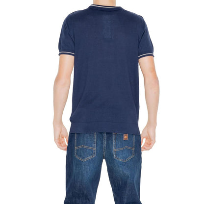 Blue Cotton Sweater