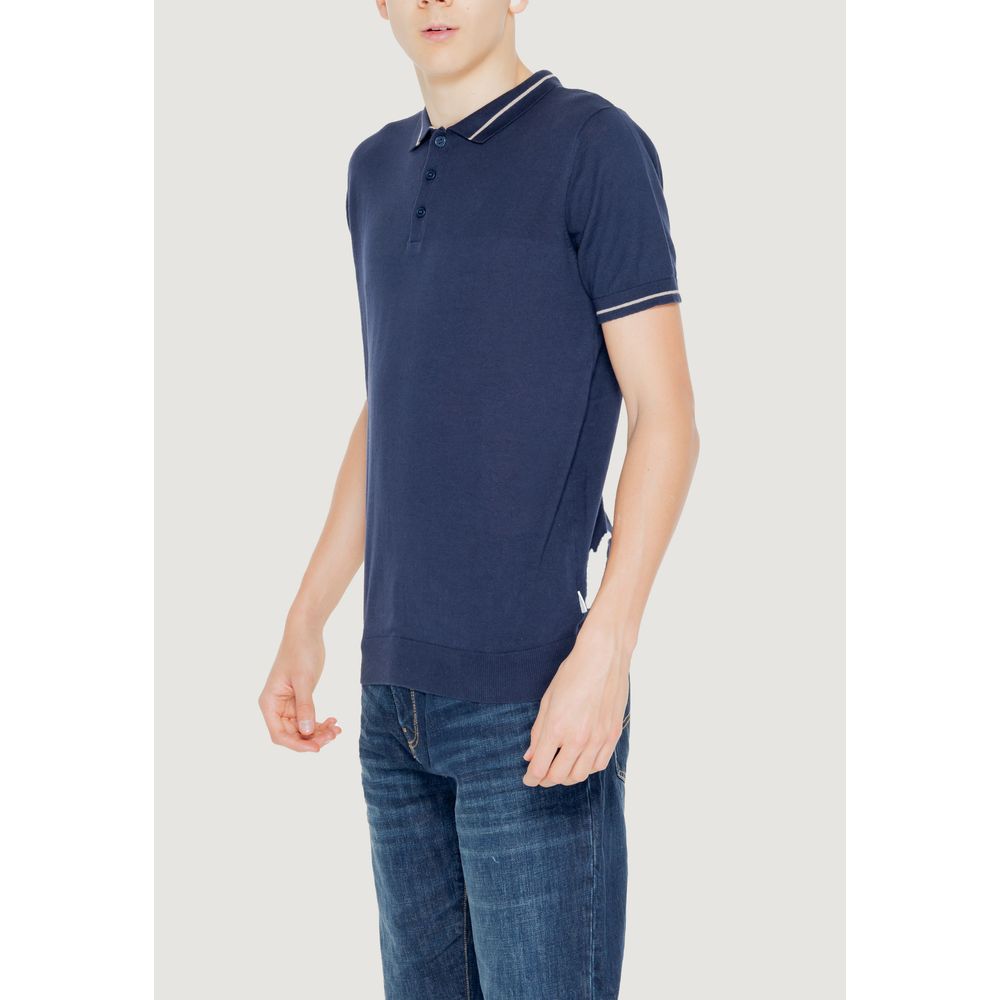 Blue Cotton Sweater