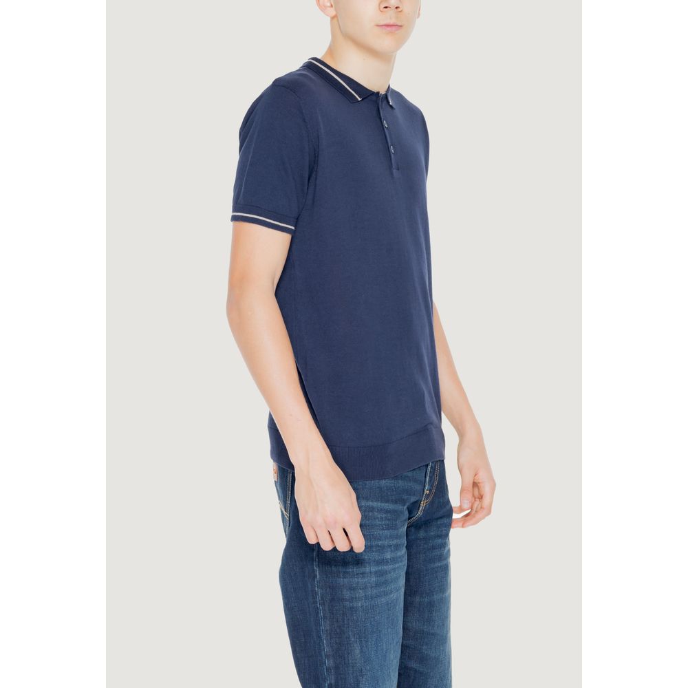 Blue Cotton Sweater