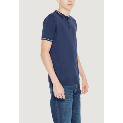 Blue Cotton Sweater