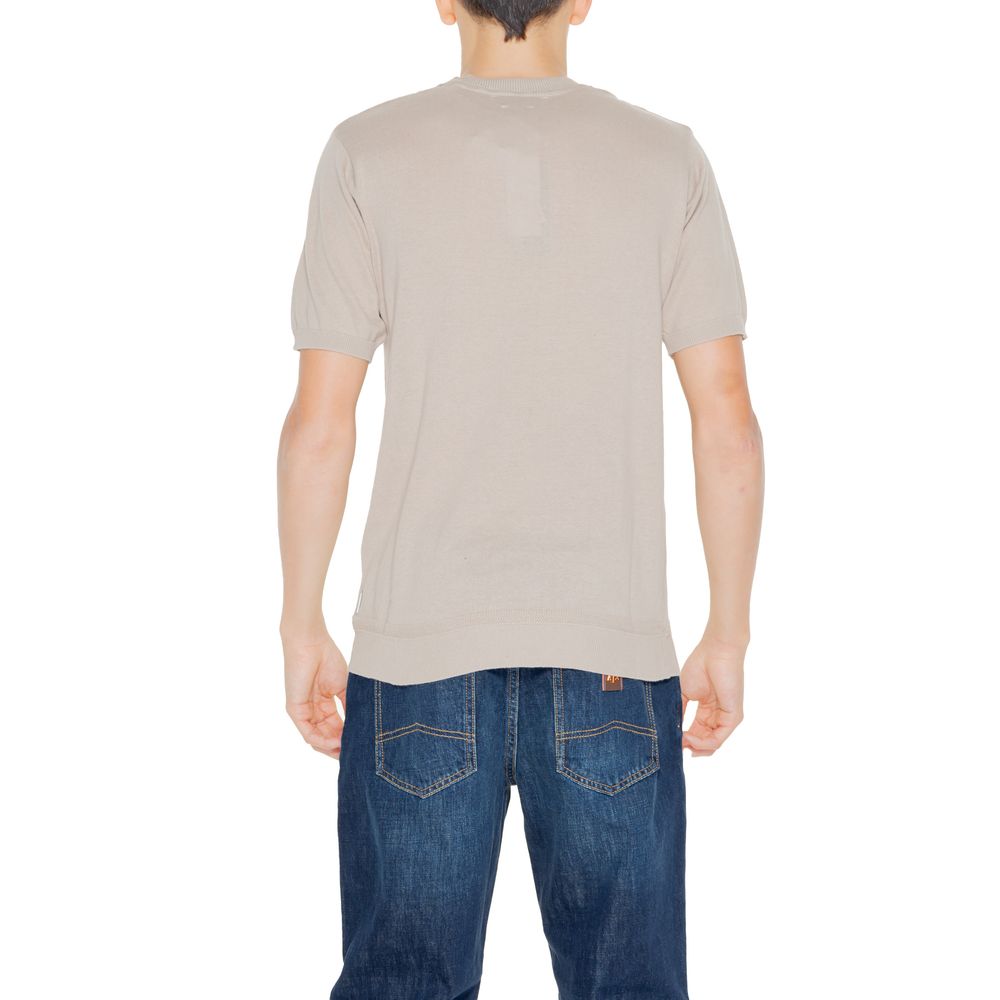 Beige Cotton Sweater