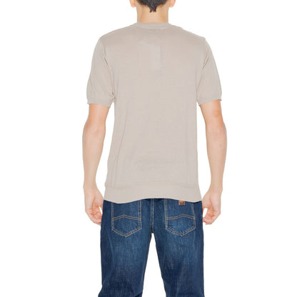 Beige Cotton Sweater