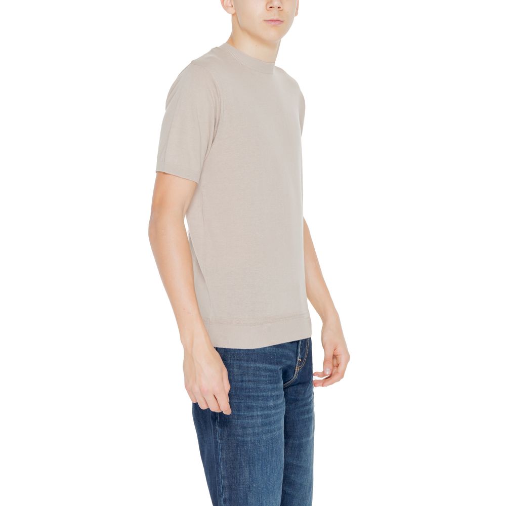 Beige Cotton Sweater