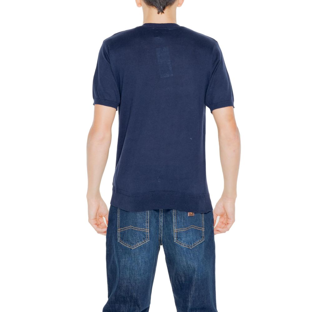 Blue Cotton Sweater
