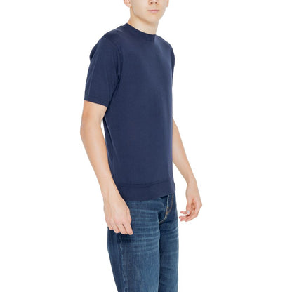 Blue Cotton Sweater