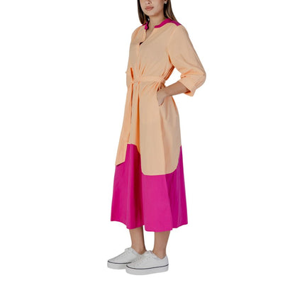 Orange Cotton Long