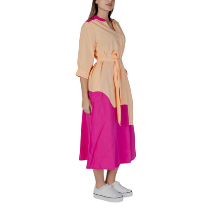 Orange Cotton Long